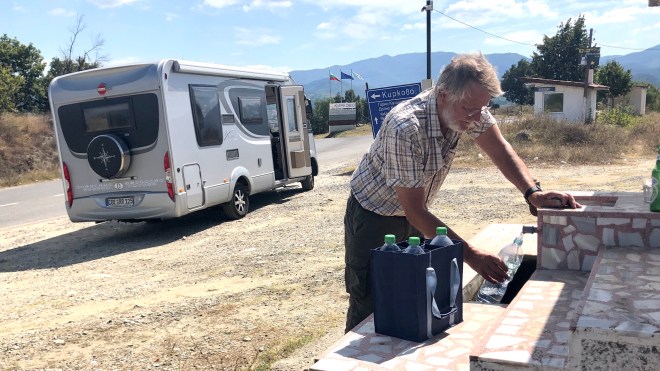 An einer „Wassertankstelle